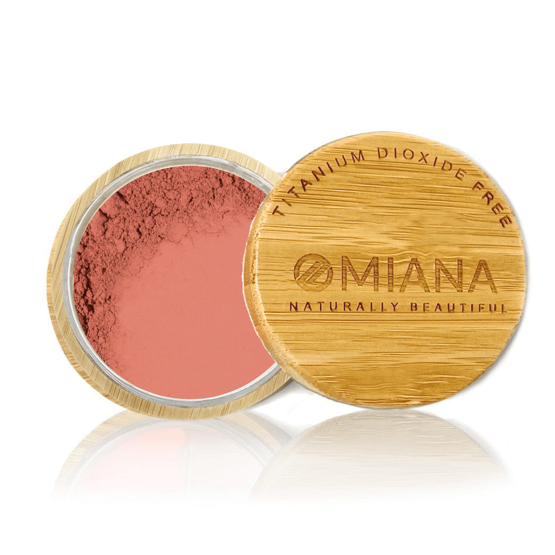 Omiana Beauty Blush Optimistic / Original Size 6g | 0.21 oz Loose Powder Mineral Blush - Titanium Dioxide-Free, Mica-Free, & More!