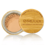 Omiana Beauty Foundation Divine / 6g ($5.67/g) Loose Powder Mineral Foundation - Without Mica, Titanium Dioxide, & More!