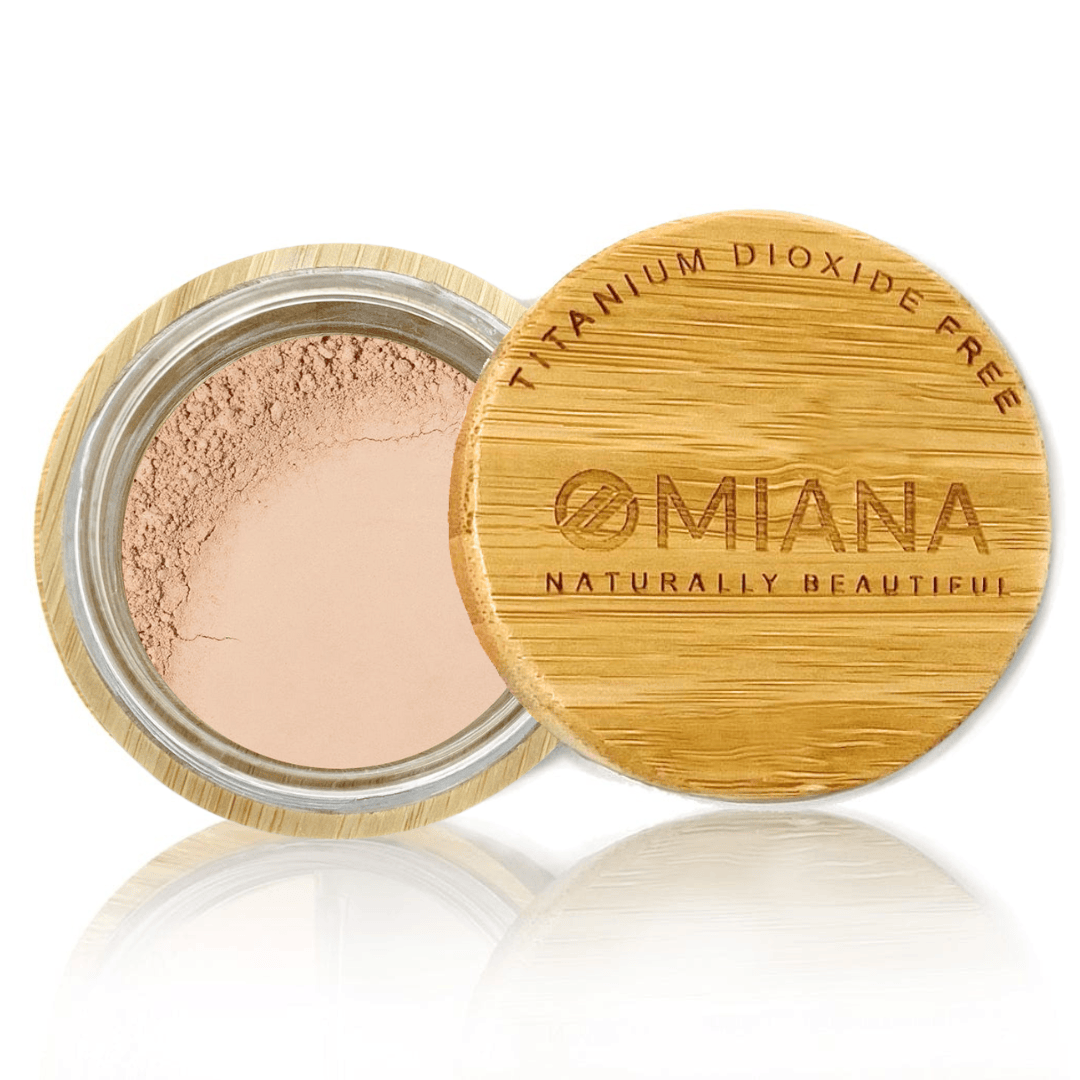 Omiana Beauty Foundation Honest / Original Size (6g | 0.21 oz) Loose Powder Mineral Foundation - Without Mica, Titanium Dioxide, & More!