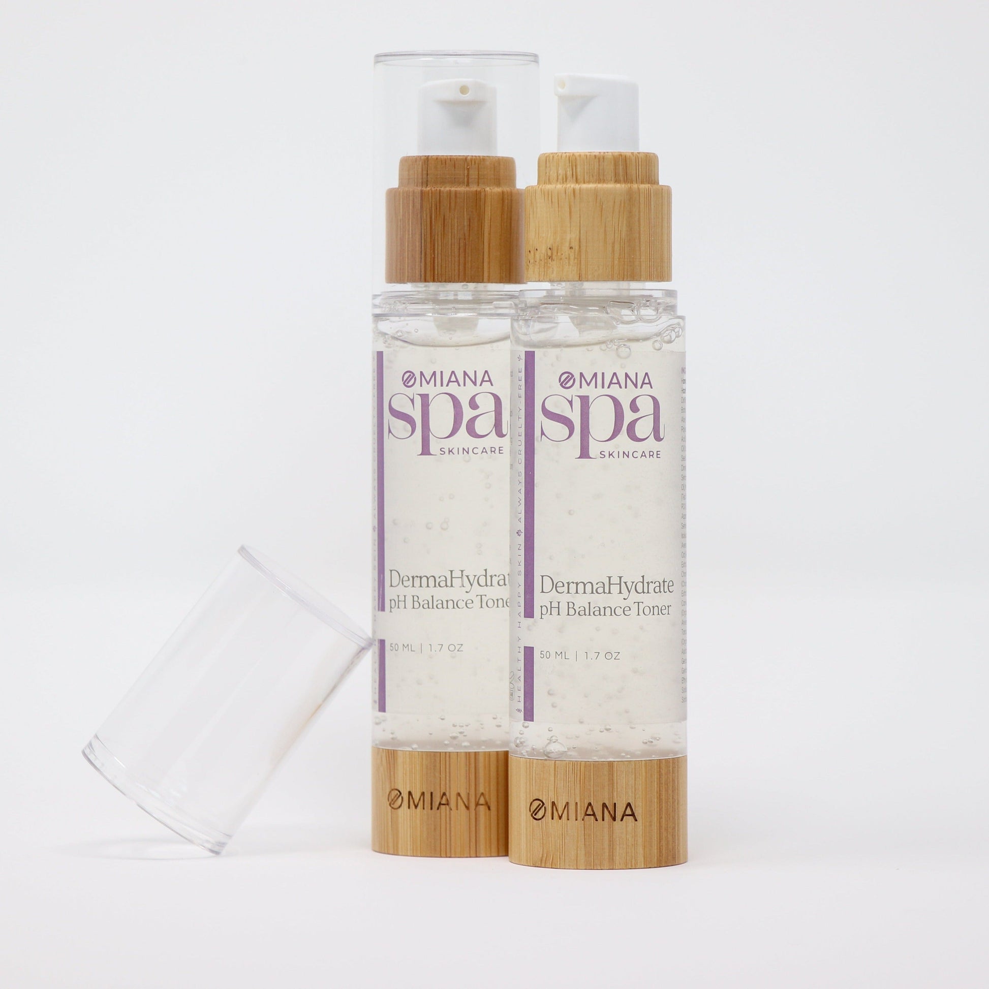 Omiana Natural Cosmetics Cleanser DermaHydrate pH Balance Toner - Made without GMOs, Artificial Fragrances, & More!