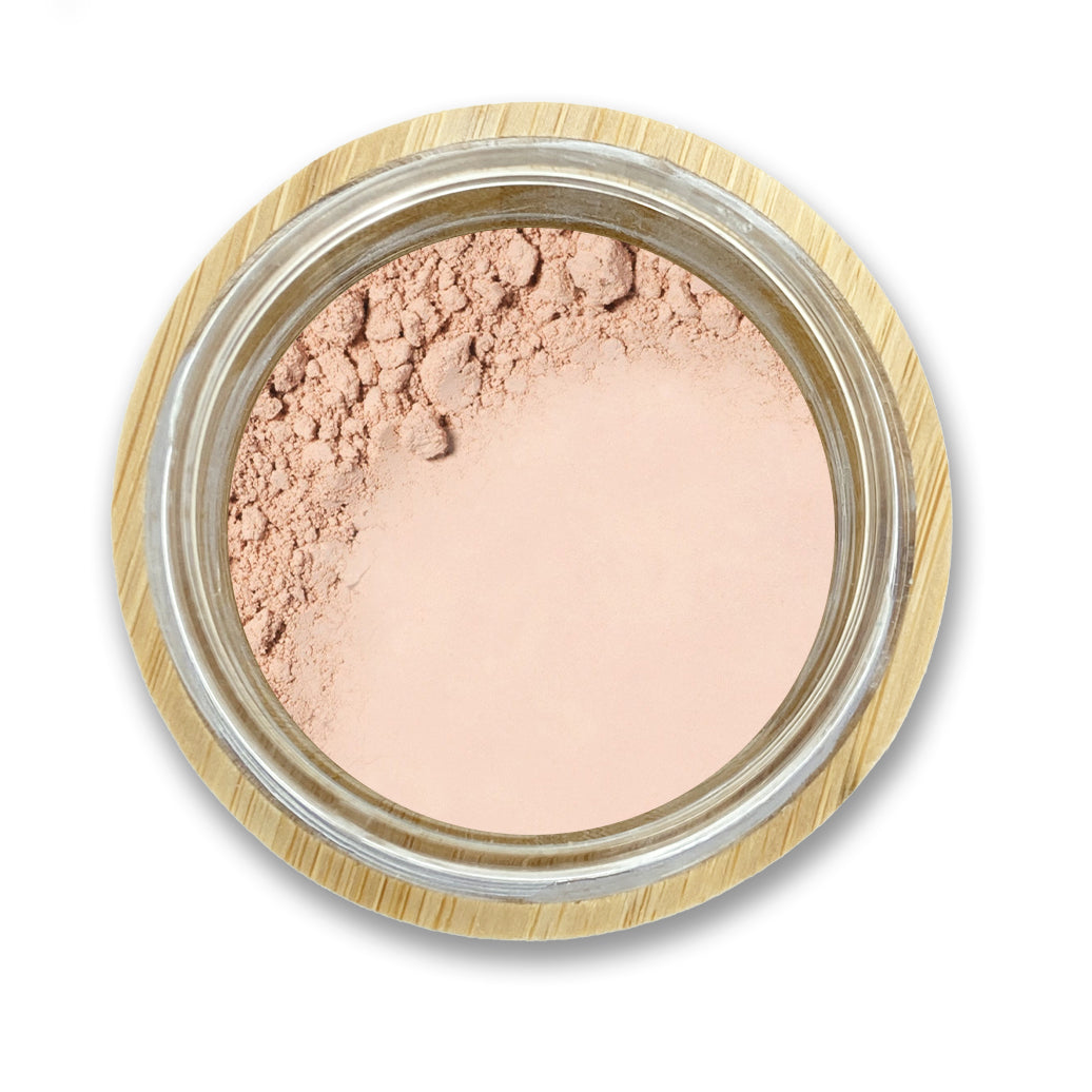 Loose Powder Mineral Foundation - Without Mica, Titanium Dioxide, & More! - Omiana Beauty