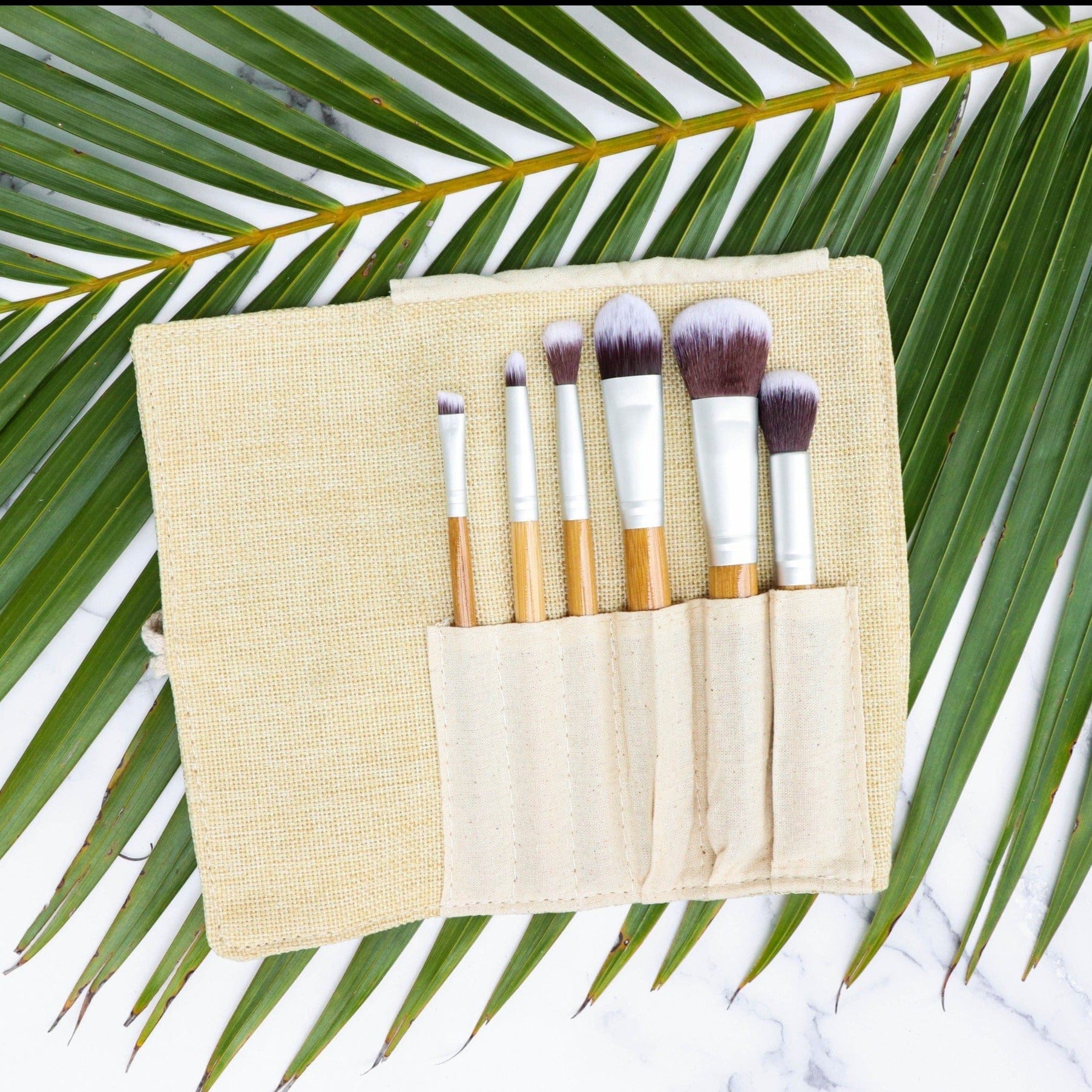Omiana Beauty Brushes Vegan Full Face 6-Brush Kit